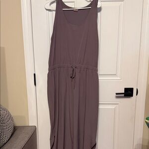 CALIA by Carrie Underwood Sleeveless Maxi Dress in Taupe